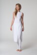 Kundalini Wear Платье с узким плечом белое 1009 1